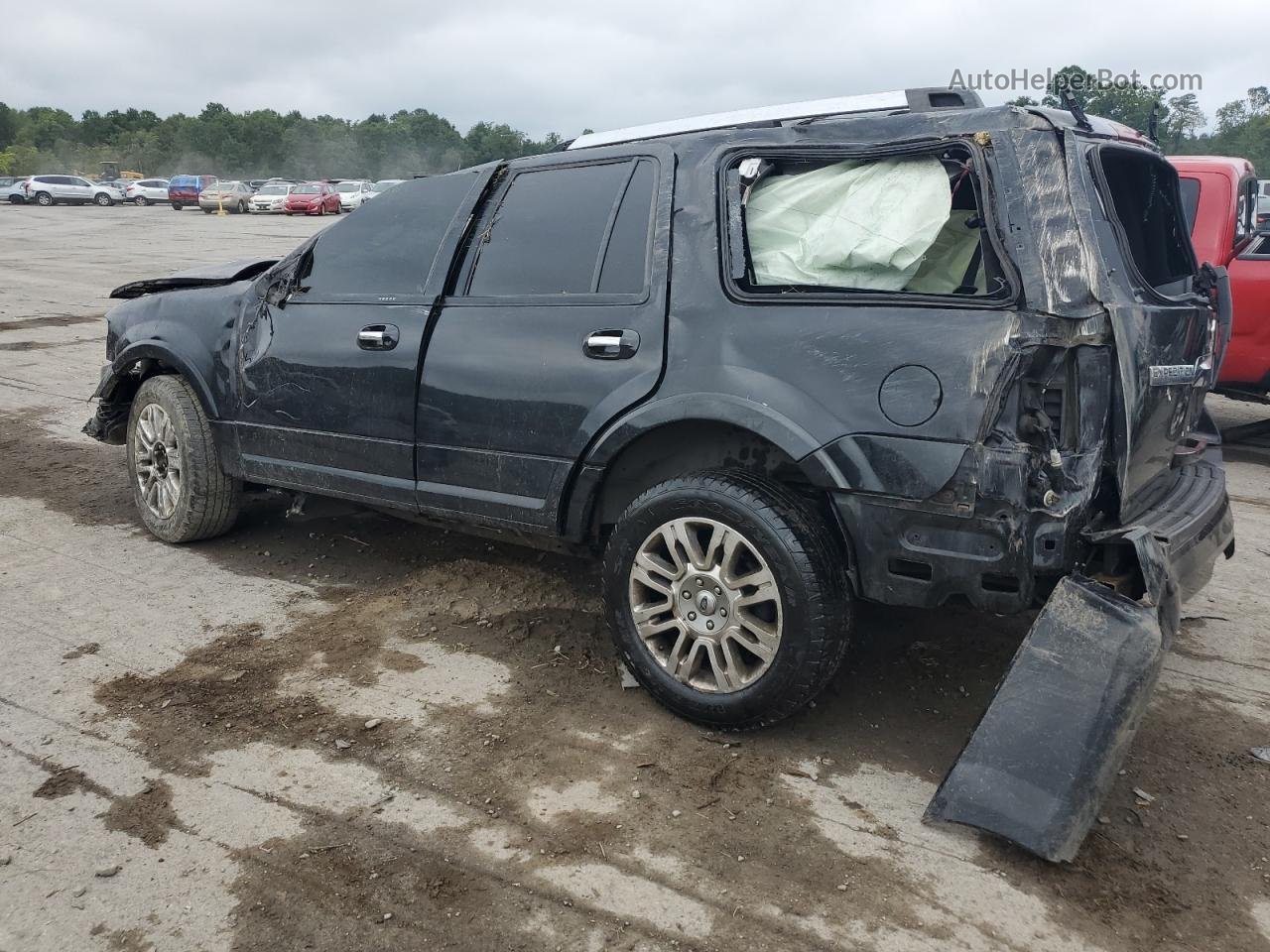 2012 Ford Expedition Limited Black vin: 1FMJU2A59CEF64165