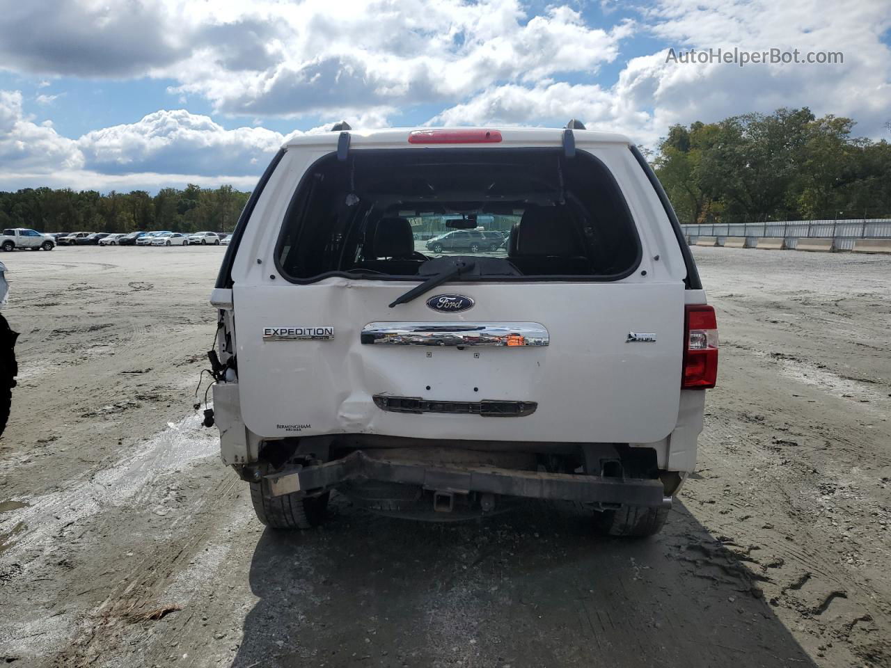 2012 Ford Expedition Limited White vin: 1FMJU2A5XCEF12253