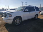 2012 Ford Expedition Limited White vin: 1FMJU2A5XCEF52431