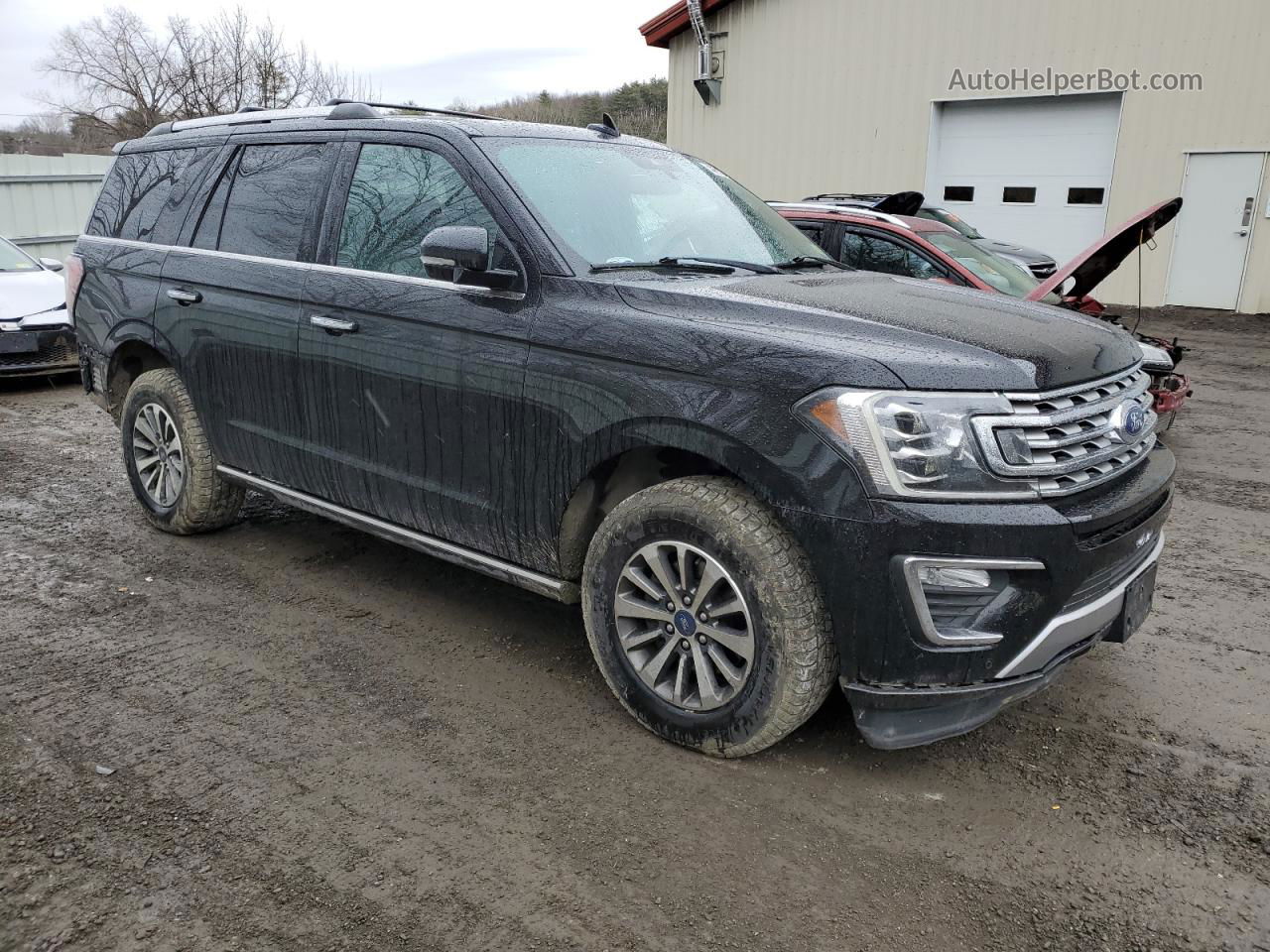 2018 Ford Expedition Limited Черный vin: 1FMJU2AT0JEA12324