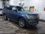 2018 Ford Expedition Limited Blue vin: 1FMJU2AT0JEA39796