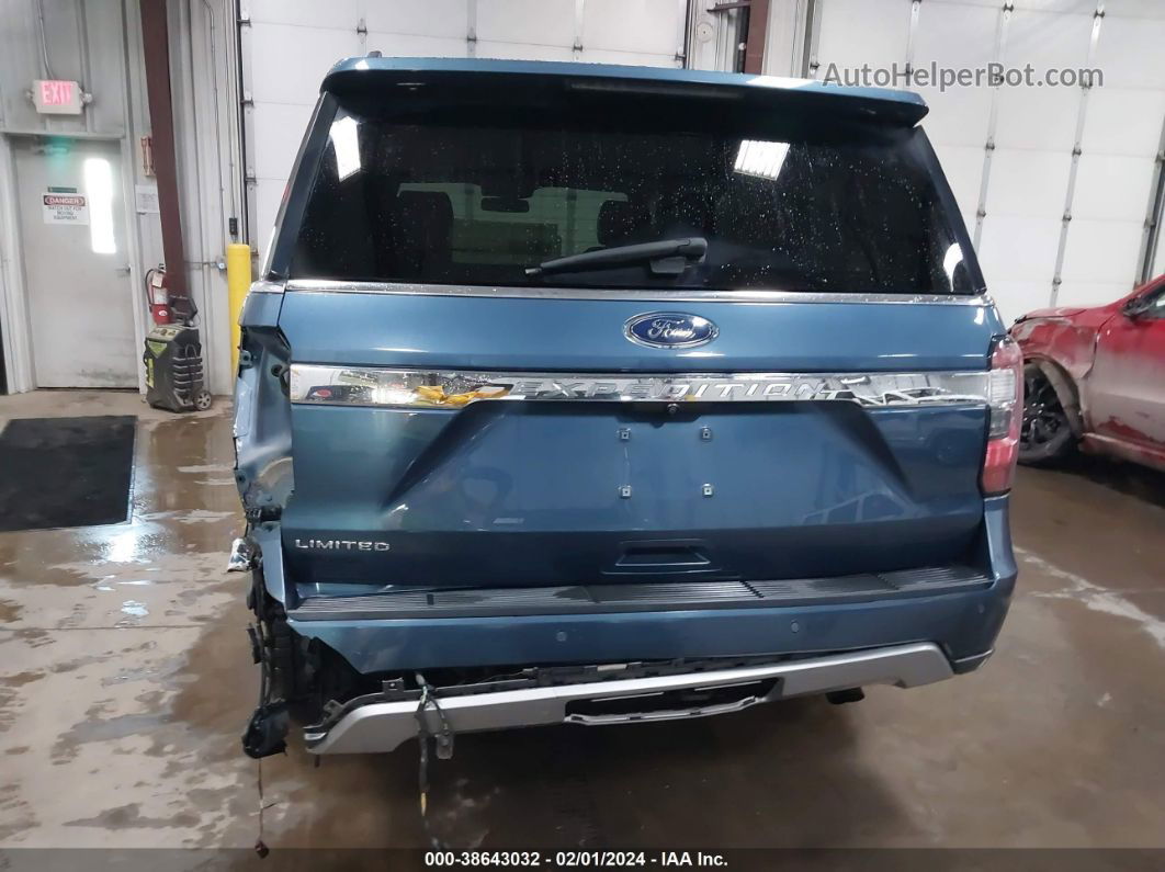 2018 Ford Expedition Limited Blue vin: 1FMJU2AT0JEA39796