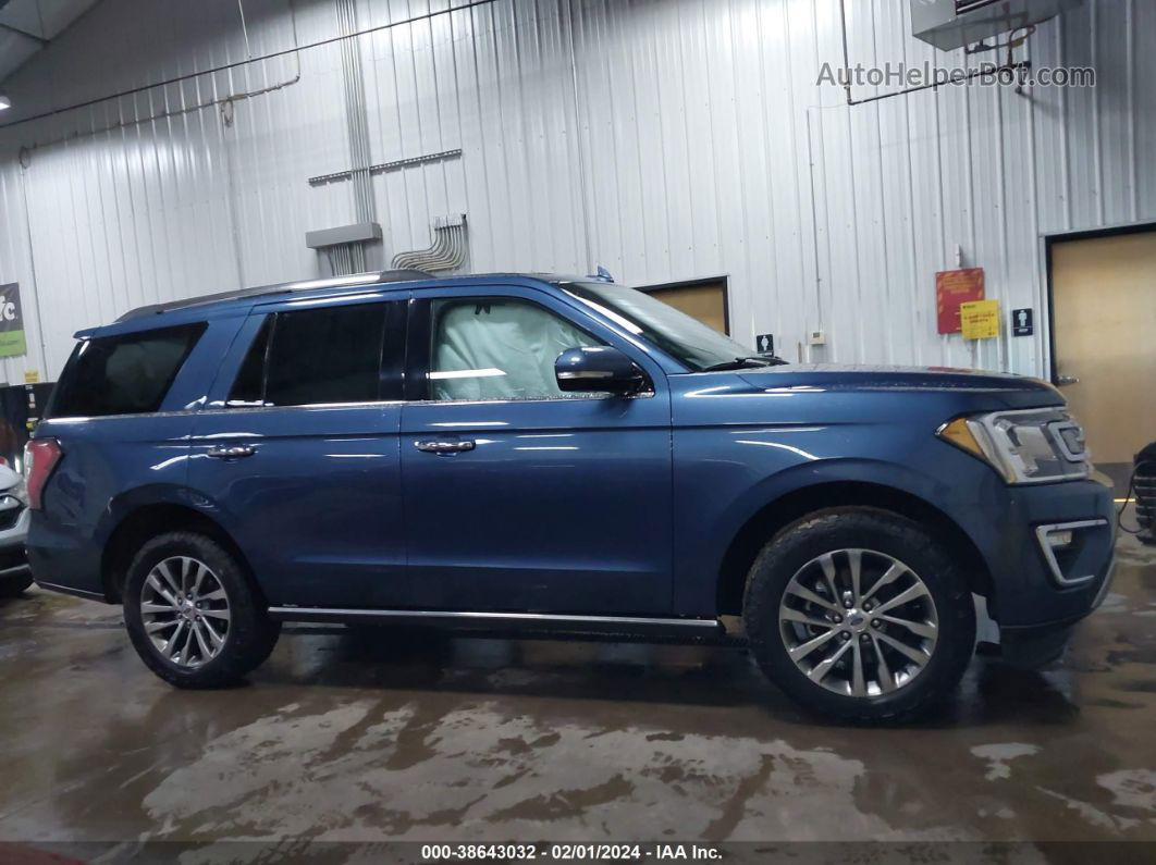 2018 Ford Expedition Limited Blue vin: 1FMJU2AT0JEA39796