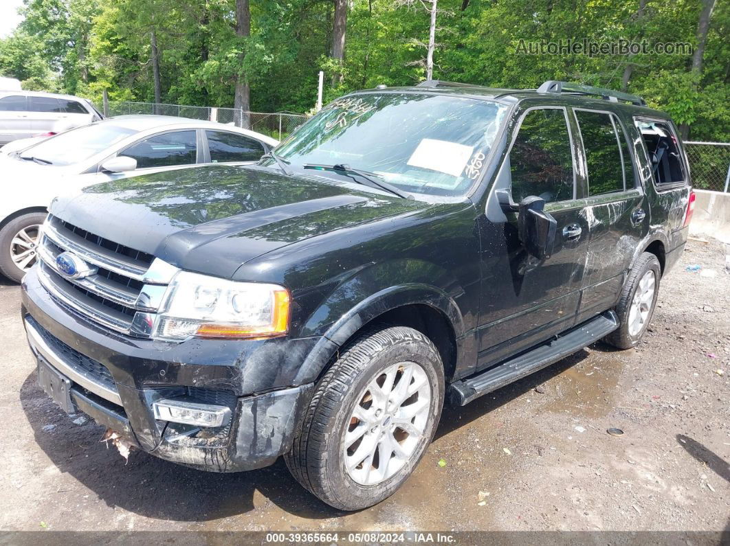 2017 Ford Expedition Limited Black vin: 1FMJU2AT1HEA05621