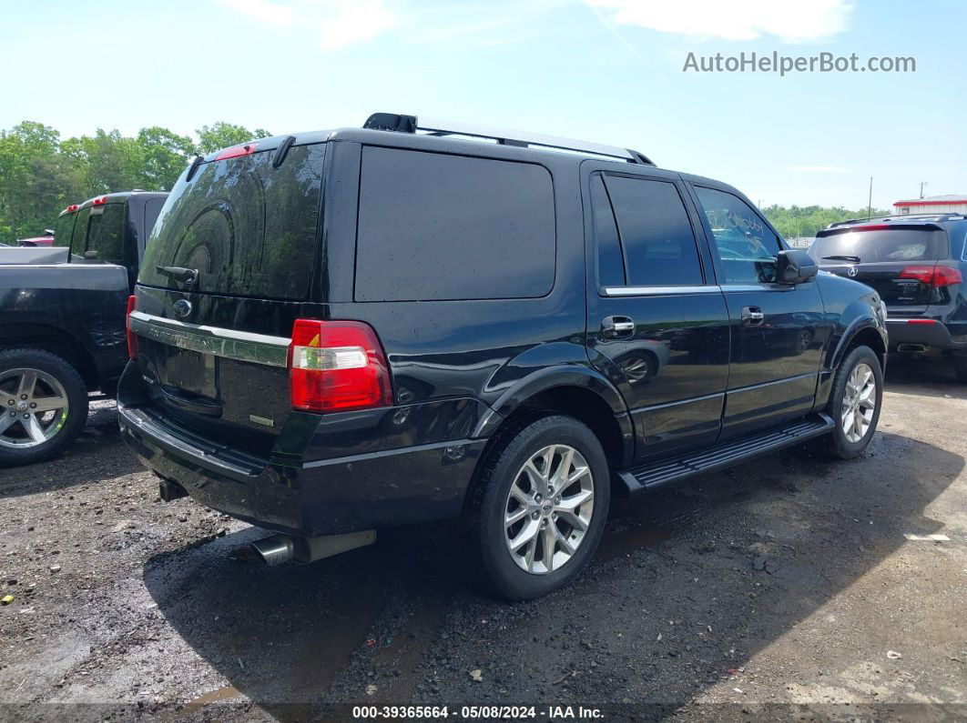 2017 Ford Expedition Limited Black vin: 1FMJU2AT1HEA05621