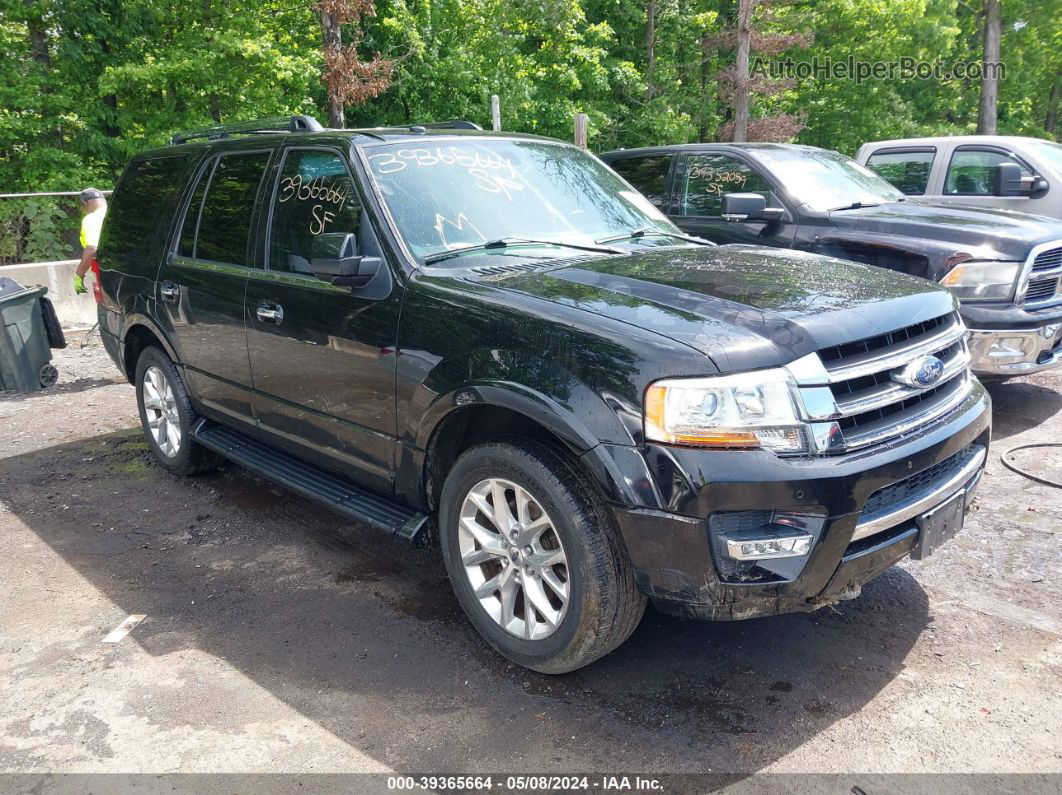 2017 Ford Expedition Limited Black vin: 1FMJU2AT1HEA05621