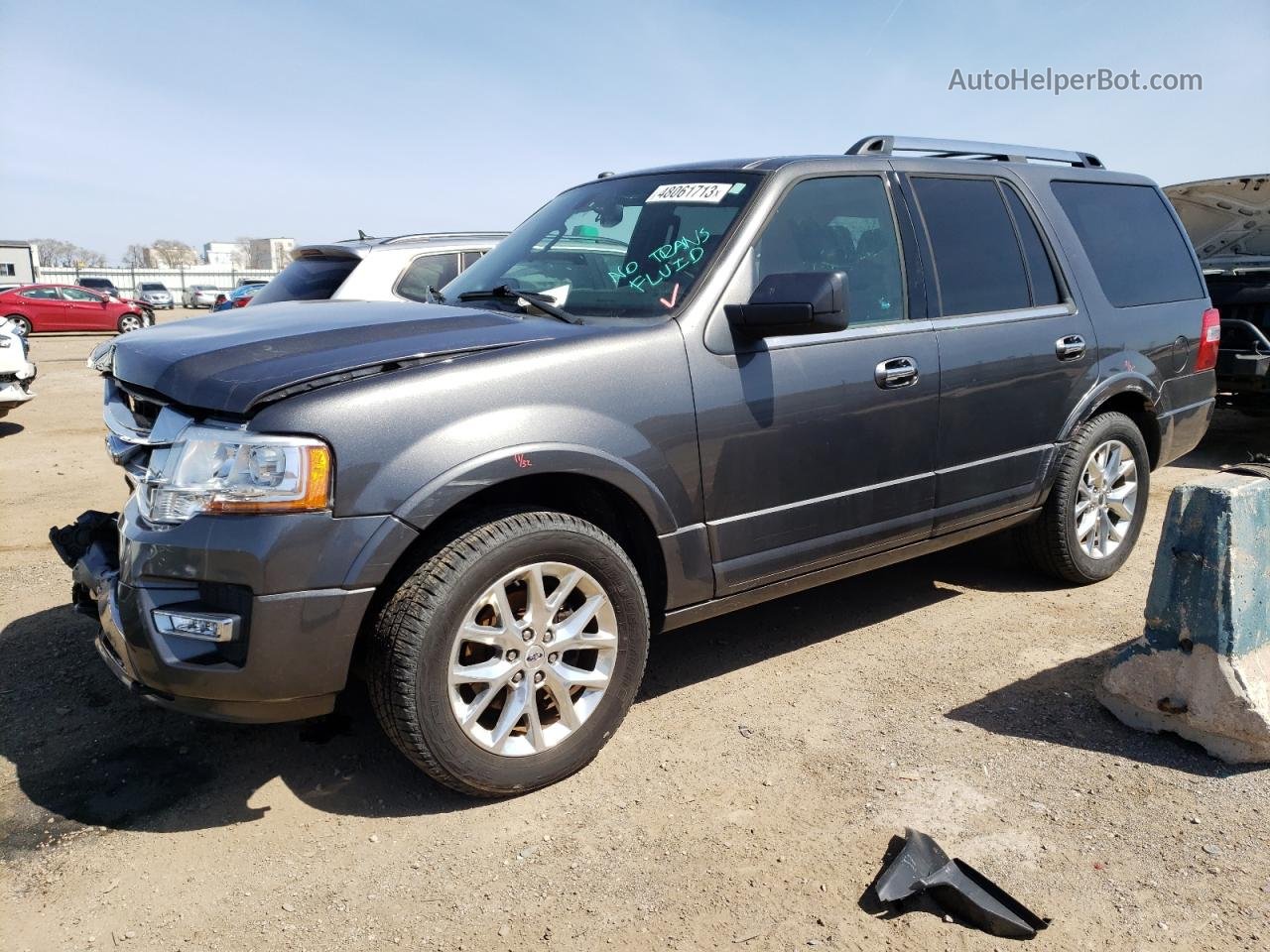 2017 Ford Expedition Limited Charcoal vin: 1FMJU2AT1HEA13749