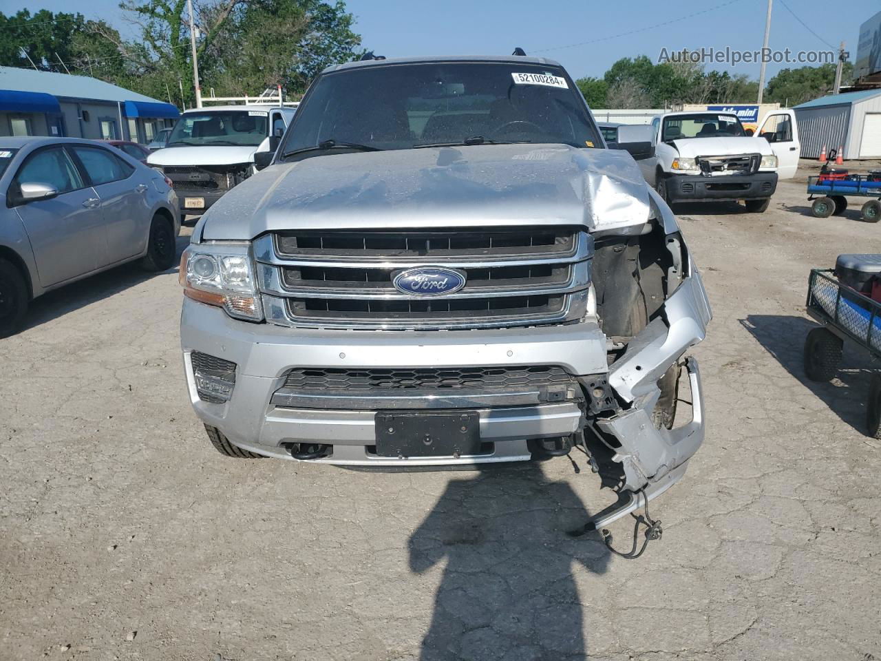 2017 Ford Expedition Limited Silver vin: 1FMJU2AT1HEA19986