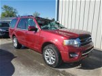 2017 Ford Expedition Limited Red vin: 1FMJU2AT1HEA76673