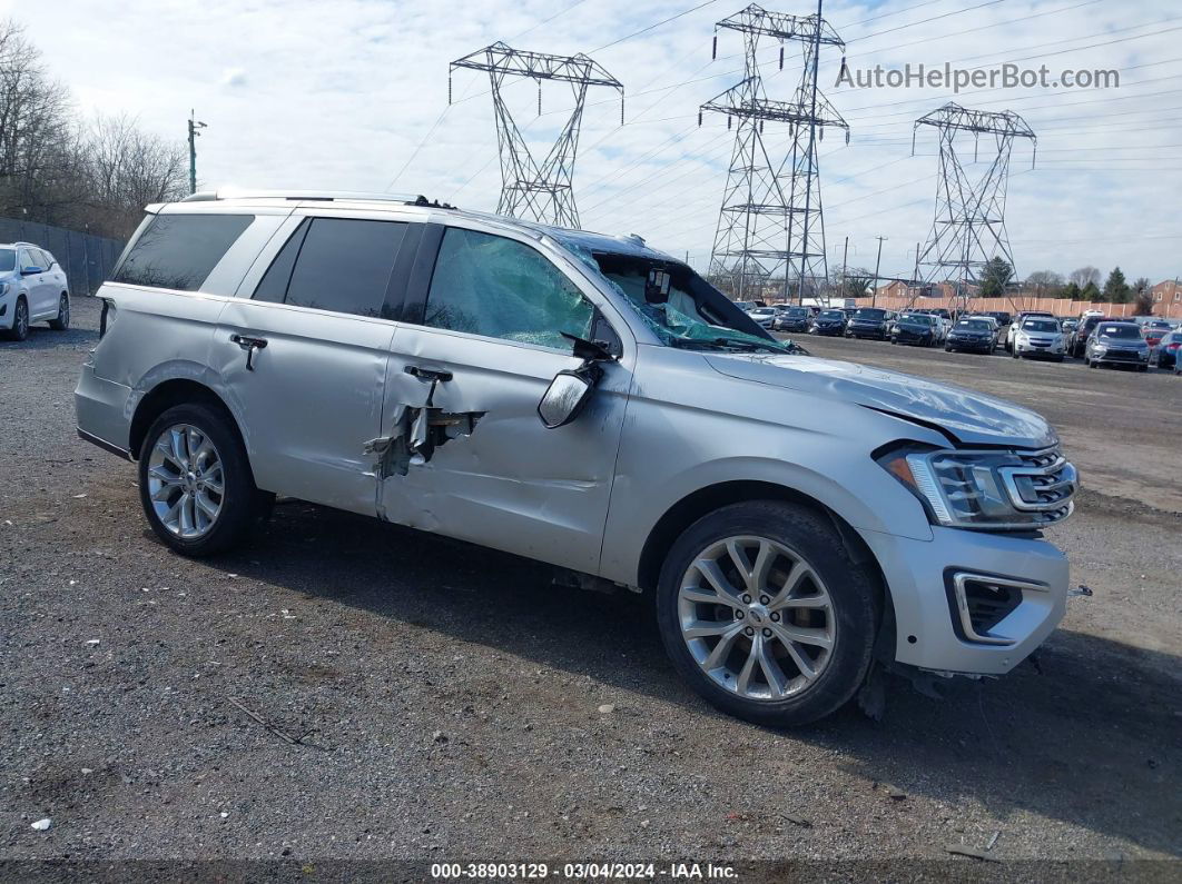 2018 Ford Expedition Limited Silver vin: 1FMJU2AT1JEA61936