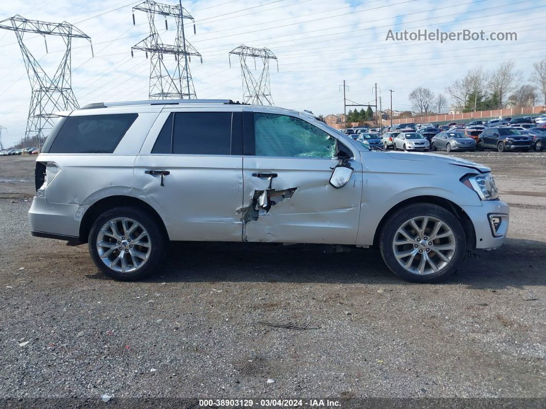 2018 Ford Expedition Limited Silver vin: 1FMJU2AT1JEA61936