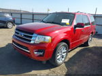 2016 Ford Expedition Limited Red vin: 1FMJU2AT2GEF03406