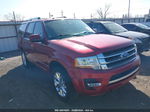 2016 Ford Expedition Limited Red vin: 1FMJU2AT2GEF03406