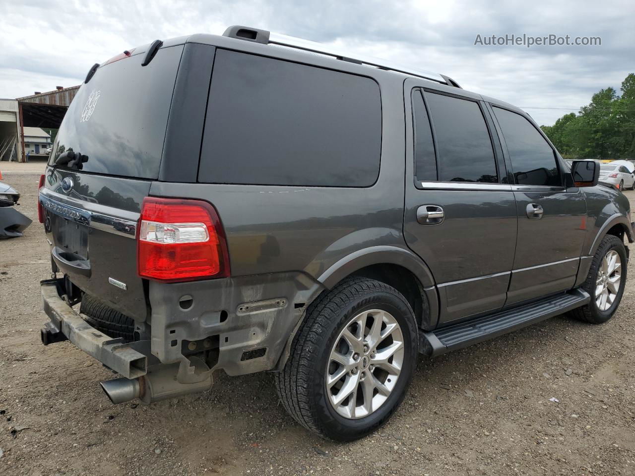 2017 Ford Expedition Limited Gray vin: 1FMJU2AT2HEA02033