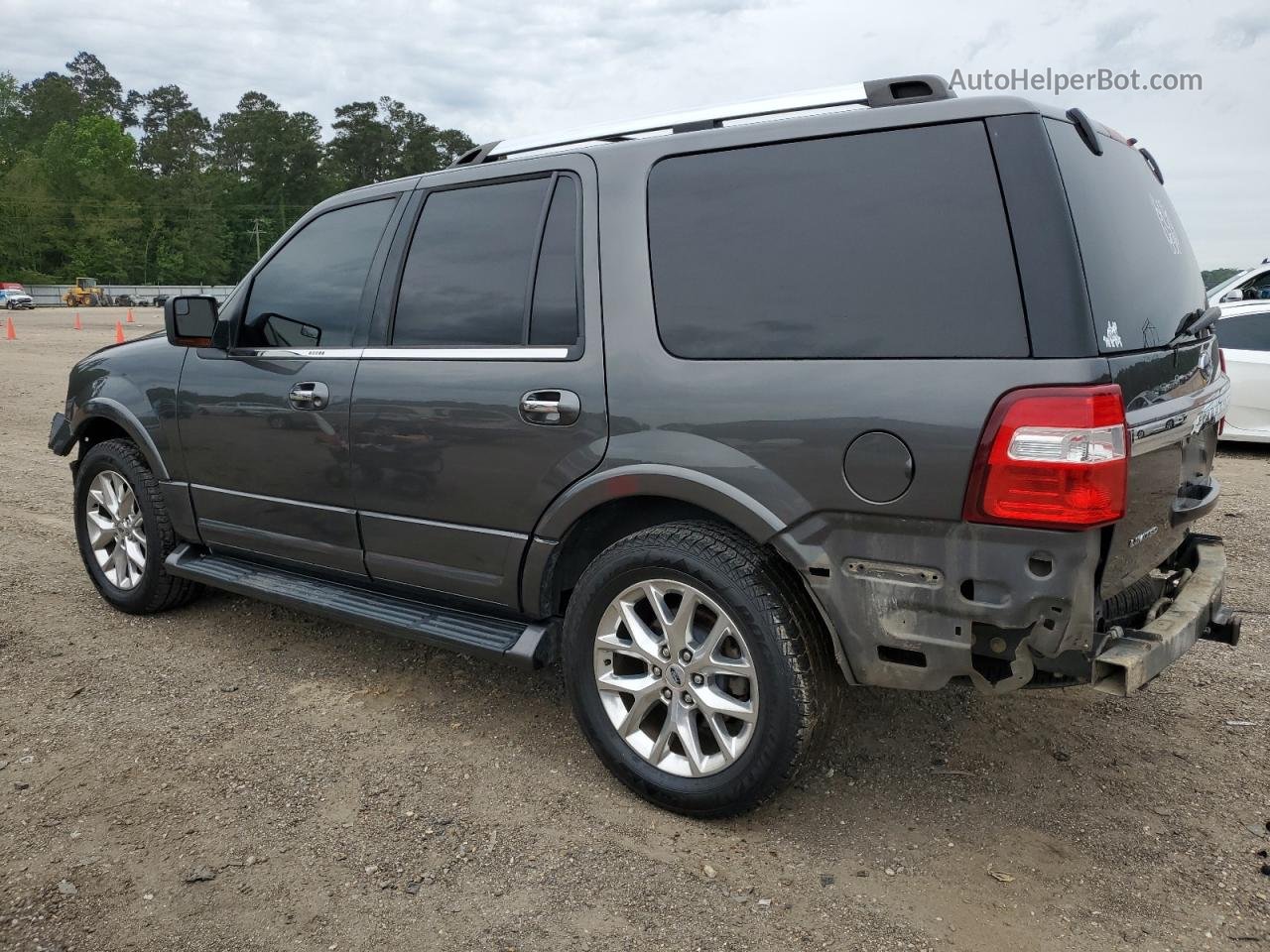 2017 Ford Expedition Limited Gray vin: 1FMJU2AT2HEA02033