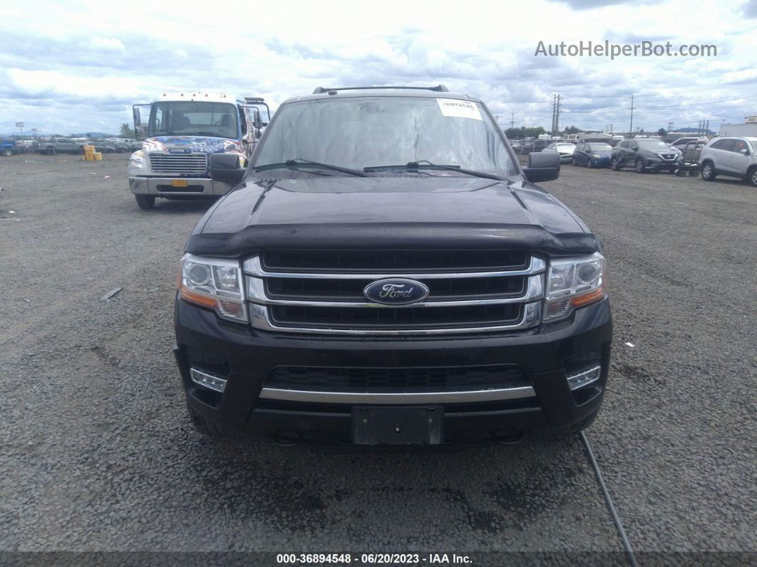 2016 Ford Expedition Limited Black vin: 1FMJU2AT3GEF52906