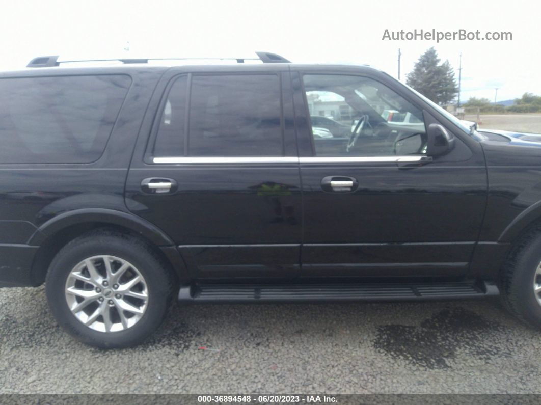 2016 Ford Expedition Limited Black vin: 1FMJU2AT3GEF52906