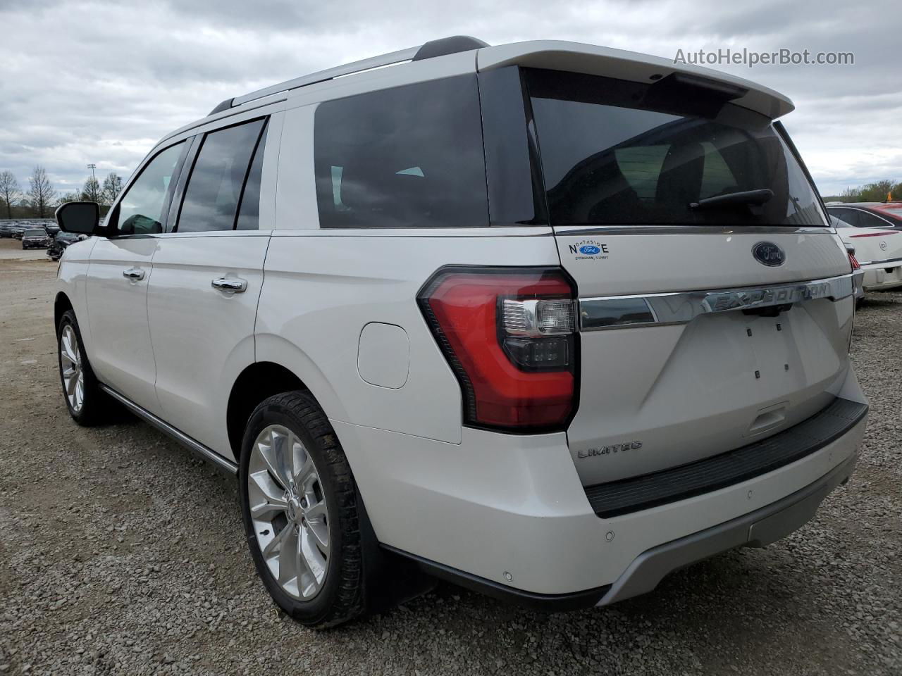 2018 Ford Expedition Limited White vin: 1FMJU2AT3JEA09918