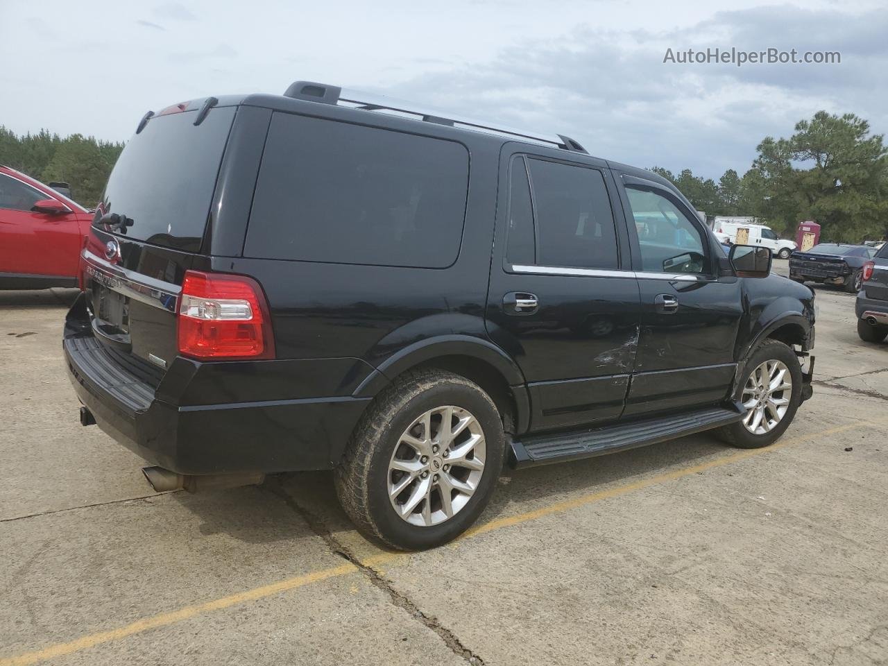 2017 Ford Expedition Limited Black vin: 1FMJU2AT4HEA11560