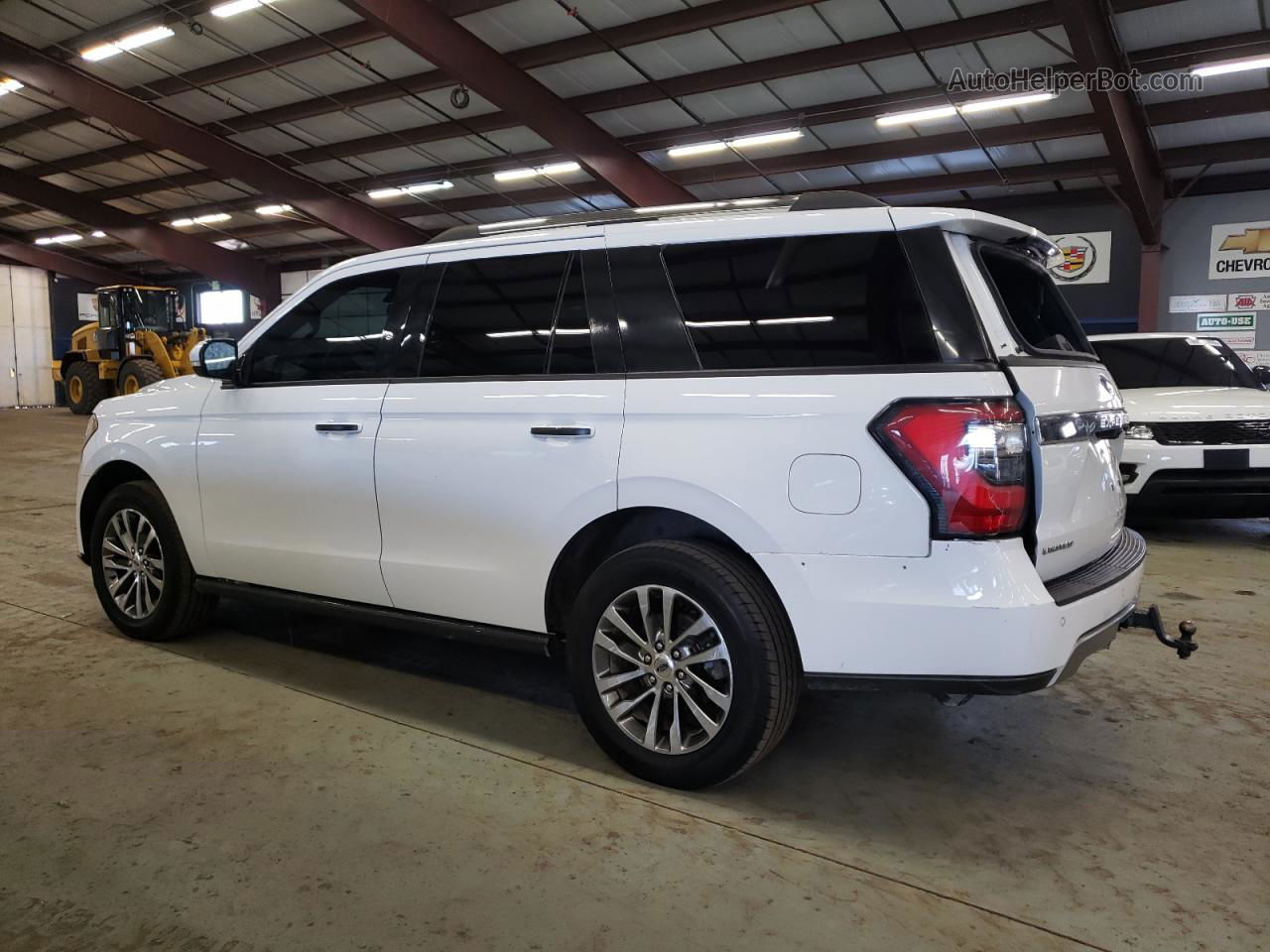 2018 Ford Expedition Limited White vin: 1FMJU2AT4JEA08468