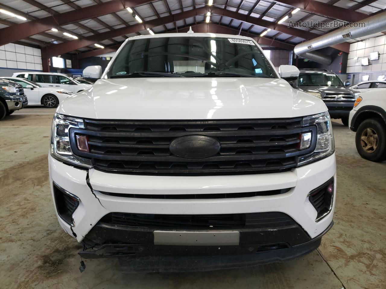 2018 Ford Expedition Limited White vin: 1FMJU2AT4JEA08468