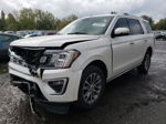 2018 Ford Expedition Limited White vin: 1FMJU2AT4JEA68279