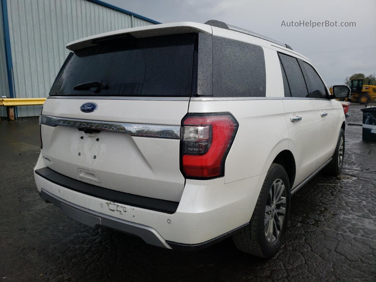 2018 Ford Expedition Limited White vin: 1FMJU2AT4JEA68279