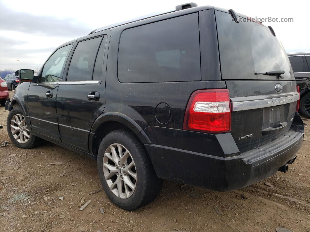 2017 Ford Expedition Limited Black vin: 1FMJU2AT5HEA09977