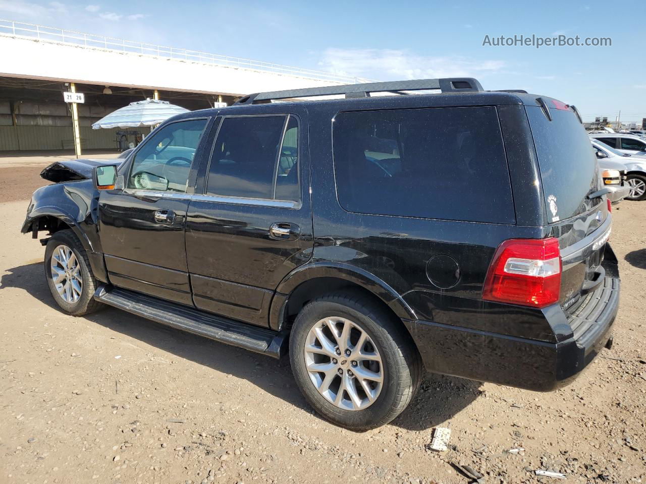 2017 Ford Expedition Limited Black vin: 1FMJU2AT5HEA13060