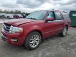 2017 Ford Expedition Limited Red vin: 1FMJU2AT5HEA14158