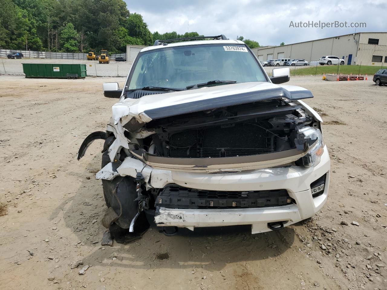 2017 Ford Expedition Limited White vin: 1FMJU2AT5HEA35771