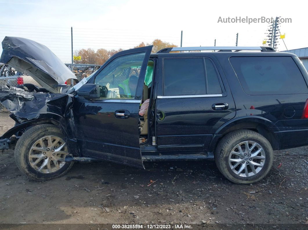 2016 Ford Expedition Limited Black vin: 1FMJU2AT6GEF08348