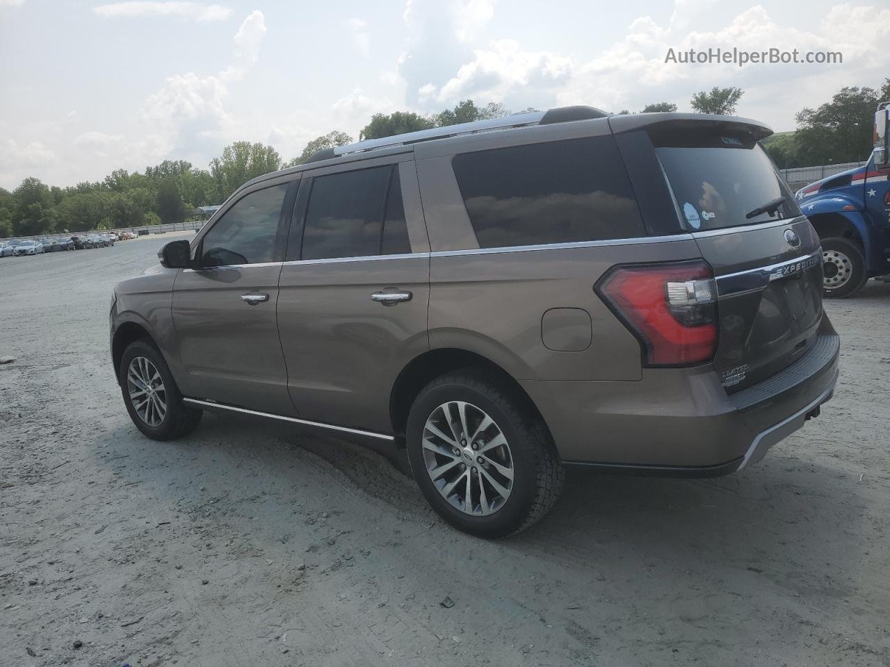 2018 Ford Expedition Limited Серый vin: 1FMJU2AT6JEA05054