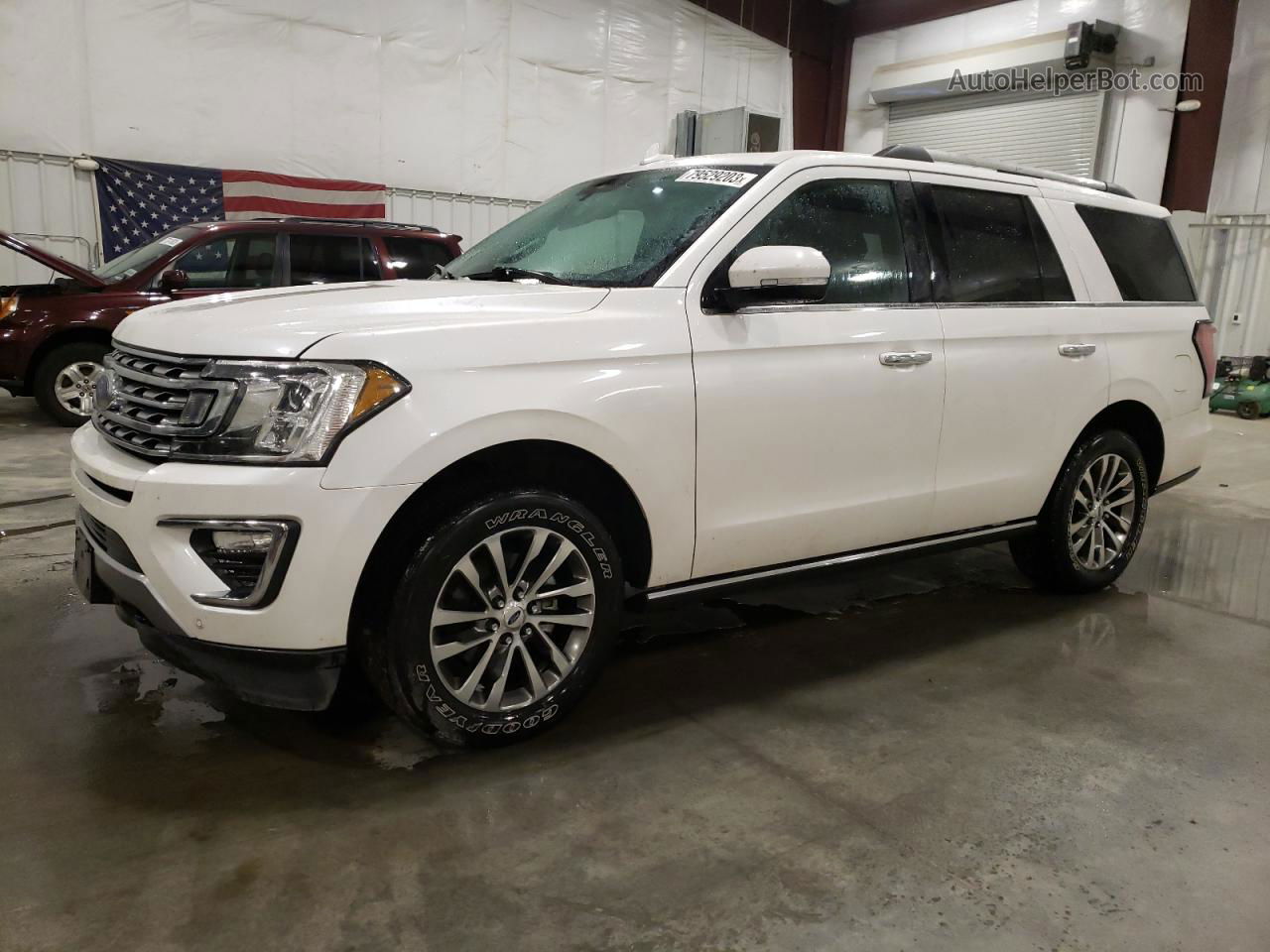 2018 Ford Expedition Limited Белый vin: 1FMJU2AT6JEA46770