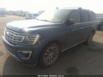 2018 Ford Expedition Limited Светло-синий vin: 1FMJU2AT6JEA53511