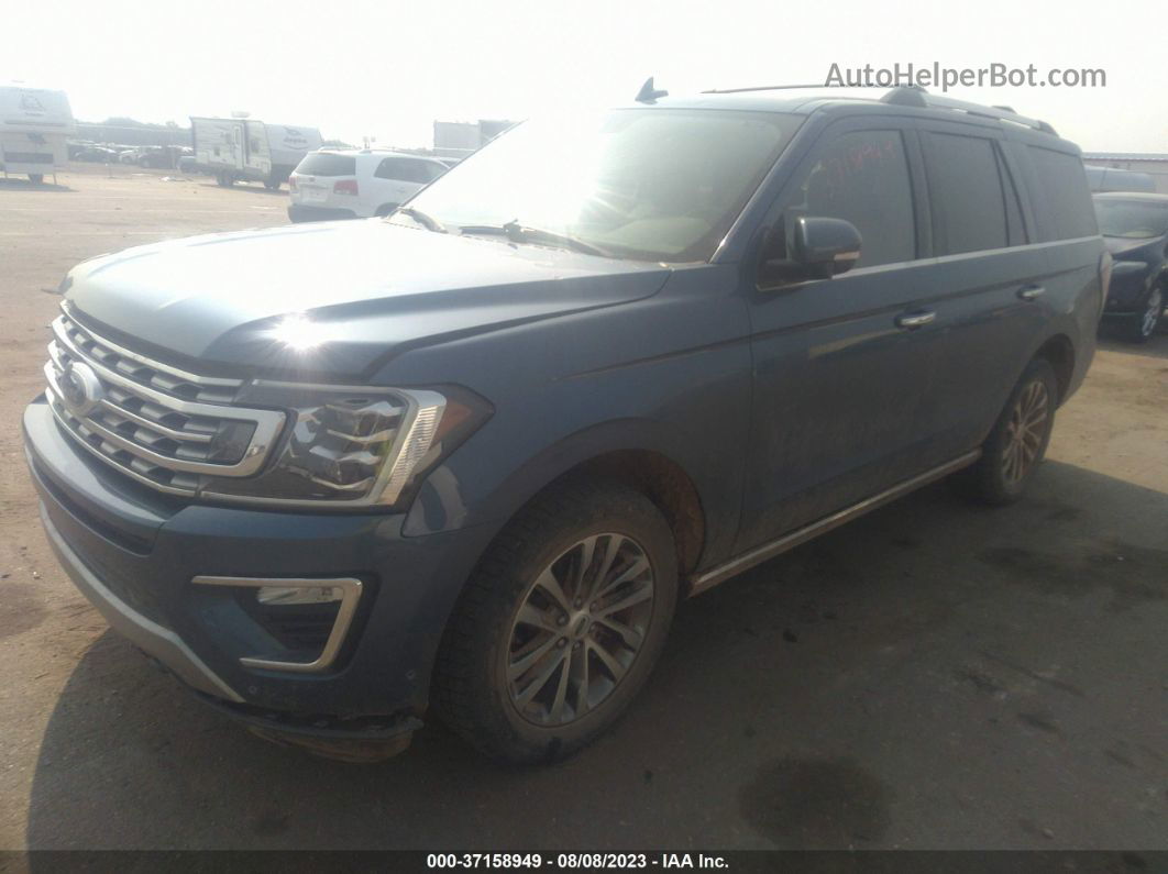 2018 Ford Expedition Limited Светло-синий vin: 1FMJU2AT6JEA53511