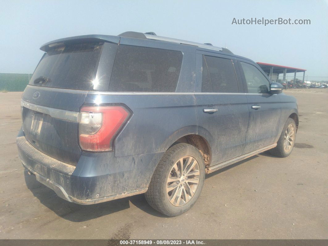 2018 Ford Expedition Limited Light Blue vin: 1FMJU2AT6JEA53511