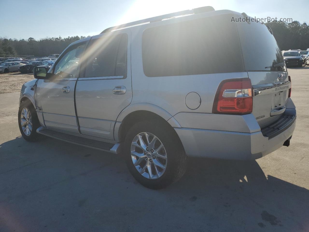 2017 Ford Expedition Limited Silver vin: 1FMJU2AT7HEA17384