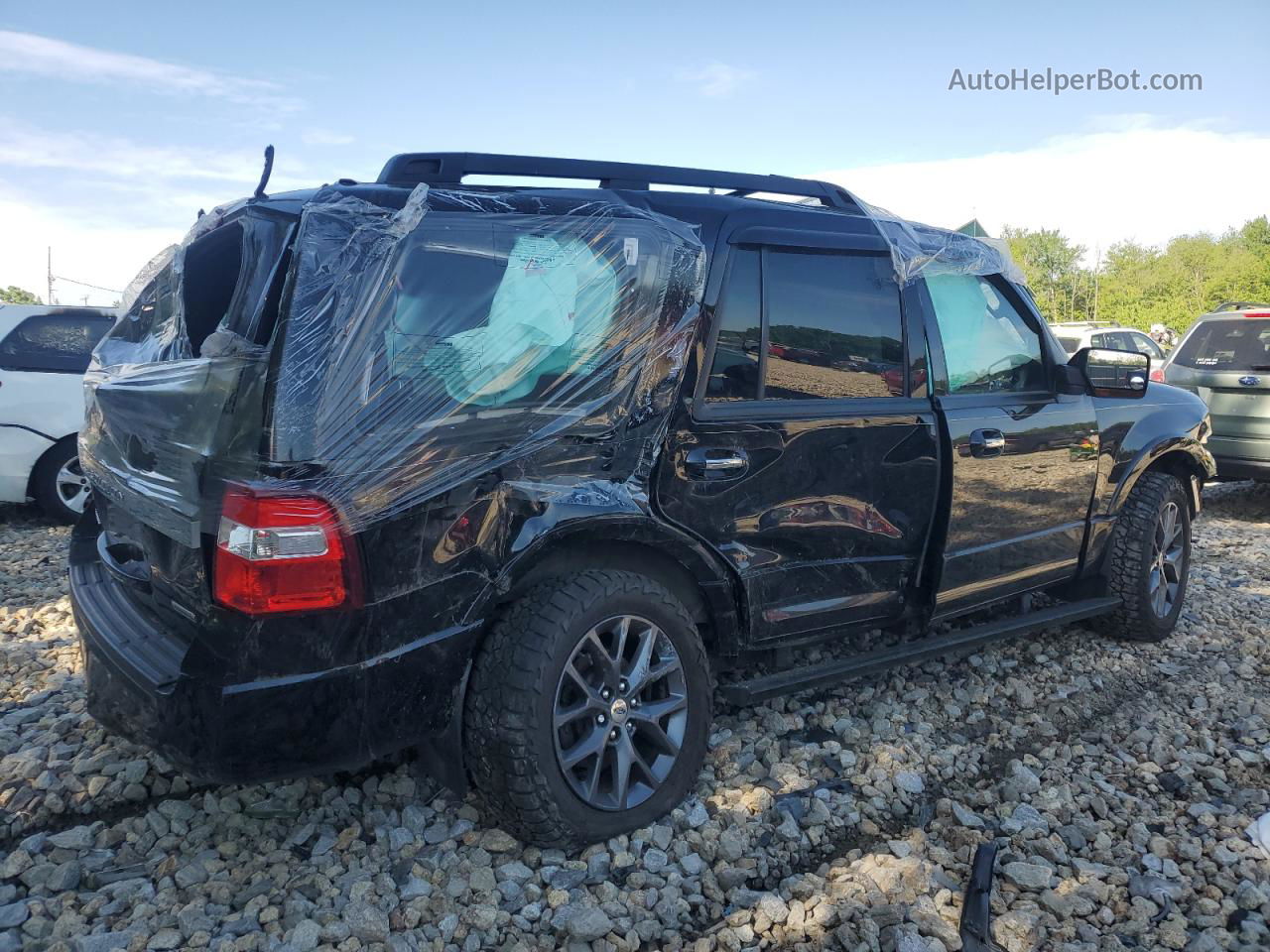 2017 Ford Expedition Limited Black vin: 1FMJU2AT7HEA53897