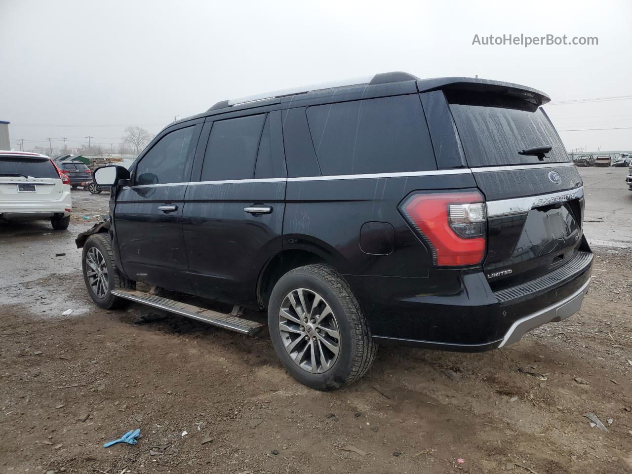 2018 Ford Expedition Limited Черный vin: 1FMJU2AT7JEA08366