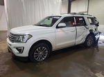 2018 Ford Expedition Limited White vin: 1FMJU2AT7JEA21070