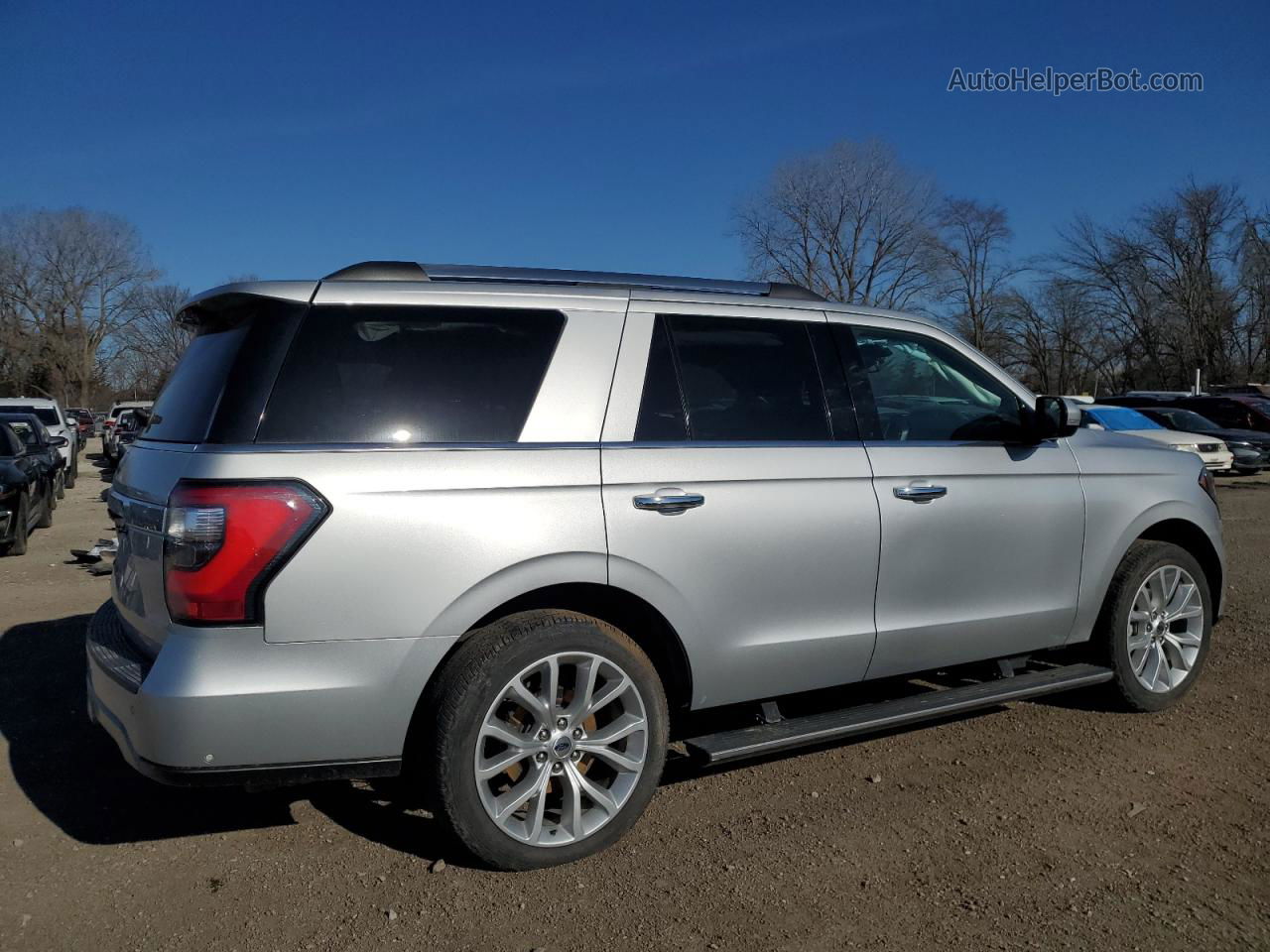 2018 Ford Expedition Limited Silver vin: 1FMJU2AT7JEA37009