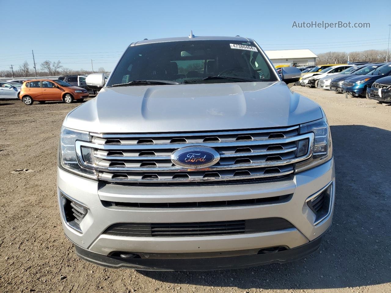 2018 Ford Expedition Limited Silver vin: 1FMJU2AT7JEA37009