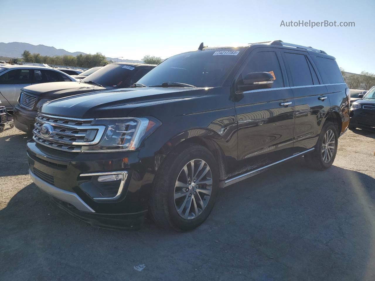 2018 Ford Expedition Limited Black vin: 1FMJU2AT7JEA53940