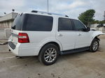 2017 Ford Expedition Limited White vin: 1FMJU2AT8HEA48059