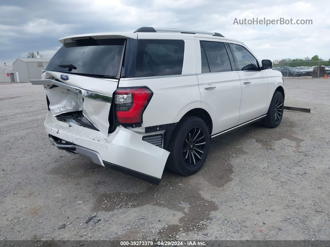 2018 Ford Expedition Limited White vin: 1FMJU2AT8JEA36399