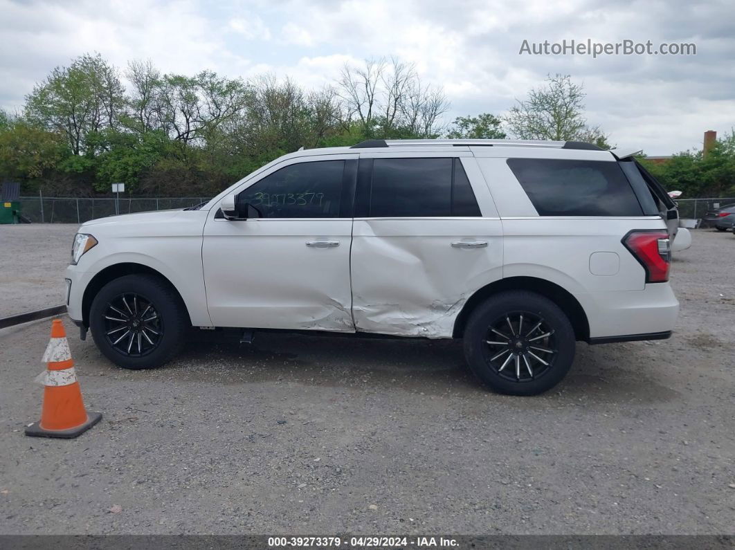 2018 Ford Expedition Limited White vin: 1FMJU2AT8JEA36399