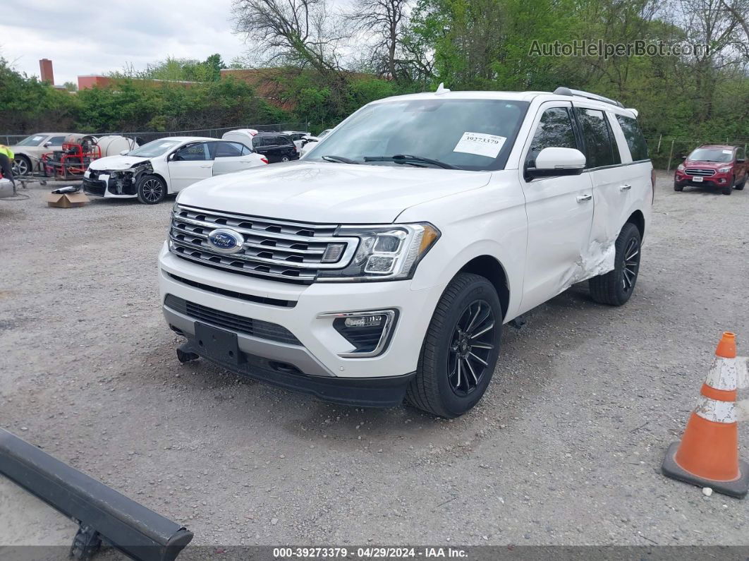 2018 Ford Expedition Limited White vin: 1FMJU2AT8JEA36399