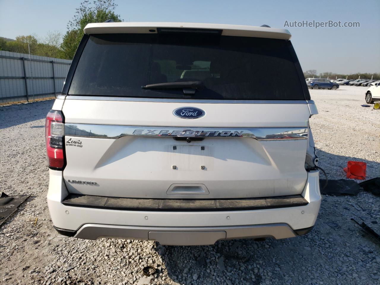 2018 Ford Expedition Limited White vin: 1FMJU2AT8JEA51808