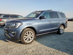 2018 Ford Expedition Limited Синий vin: 1FMJU2AT9JEA41157